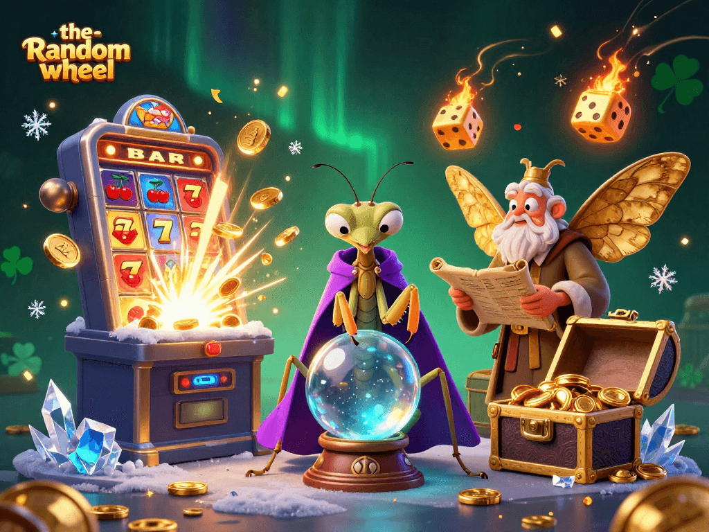 Spin the-random-wheel for thrilling jackpots and dynamic casino fun in this captivating scene.