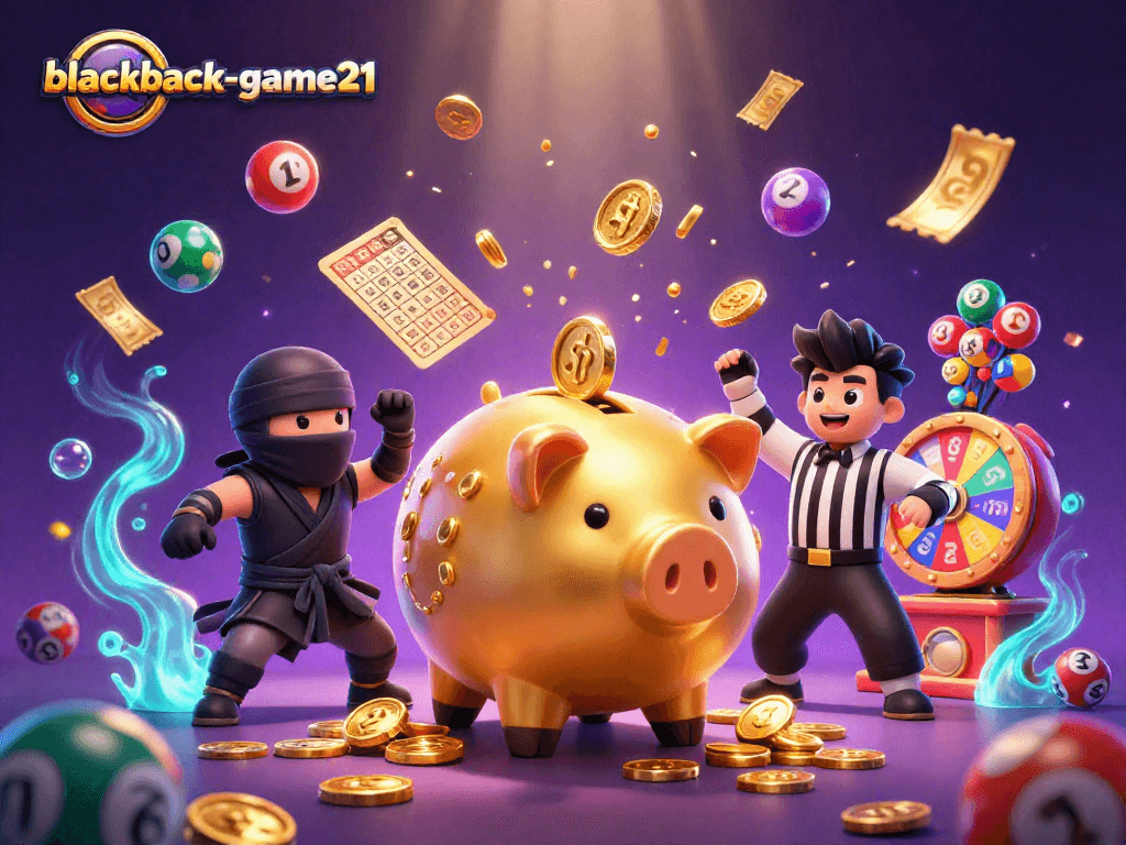 Engage in thrilling gameplay at blackjack-game21 with animated casino characters in action.