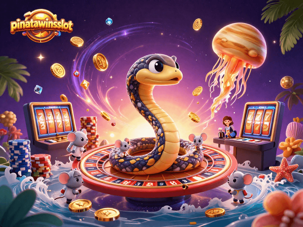 Spin the reels of pinatawinsslot and unveil treasures amidst stunning 3D graphics and cosmic action.