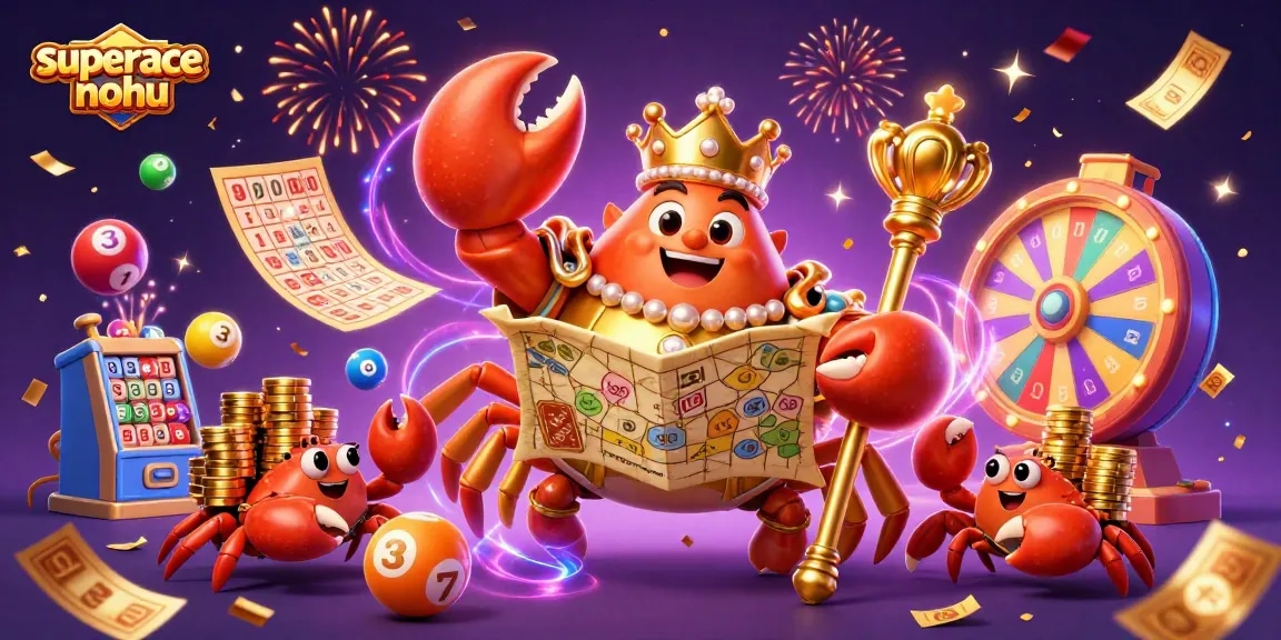 Engage in thrilling gameplay at superace-nohu, featuring a lavish casino scene with vibrant characters and dynamic elements.
