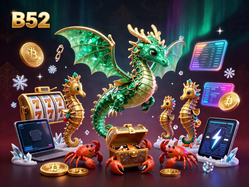 Experience thrilling slots fusion with B52's dynamic 3D dragon and golden treasures.