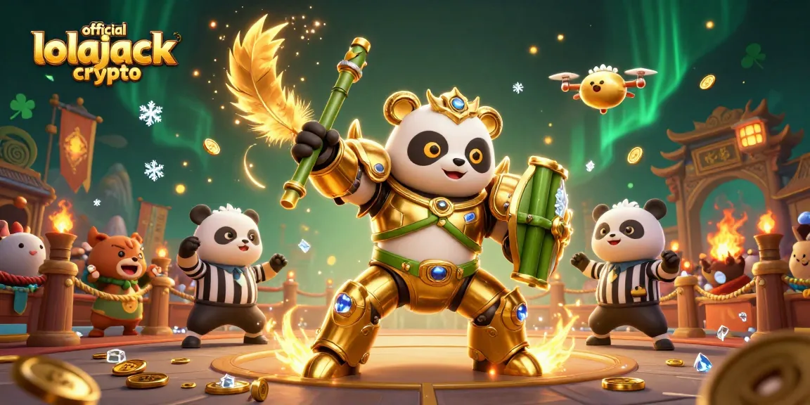 Experience official lolajack crypto with a dynamic illustration of gaming, excitement, and rewards.