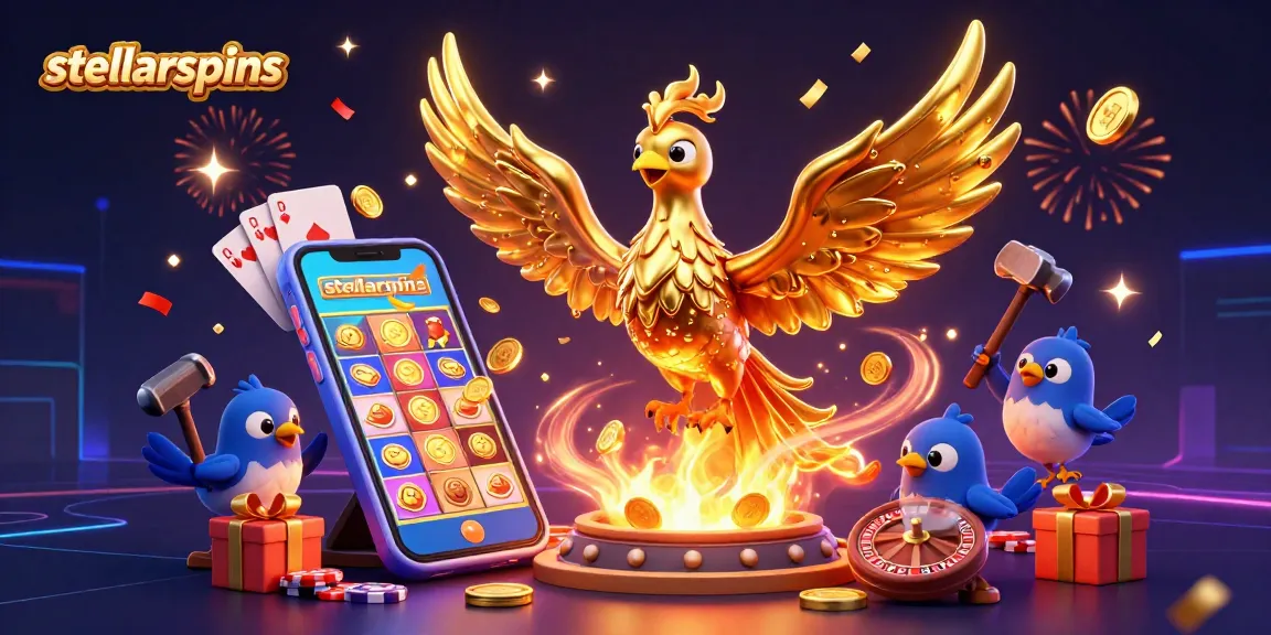 Engage with stellarspins: Experience the thrill of jackpot gaming with rich 3D visuals.